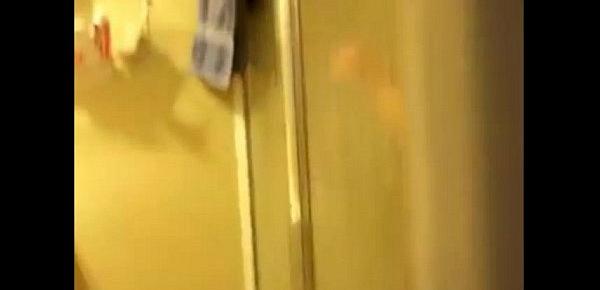  spying bulgarian mother in bathroom